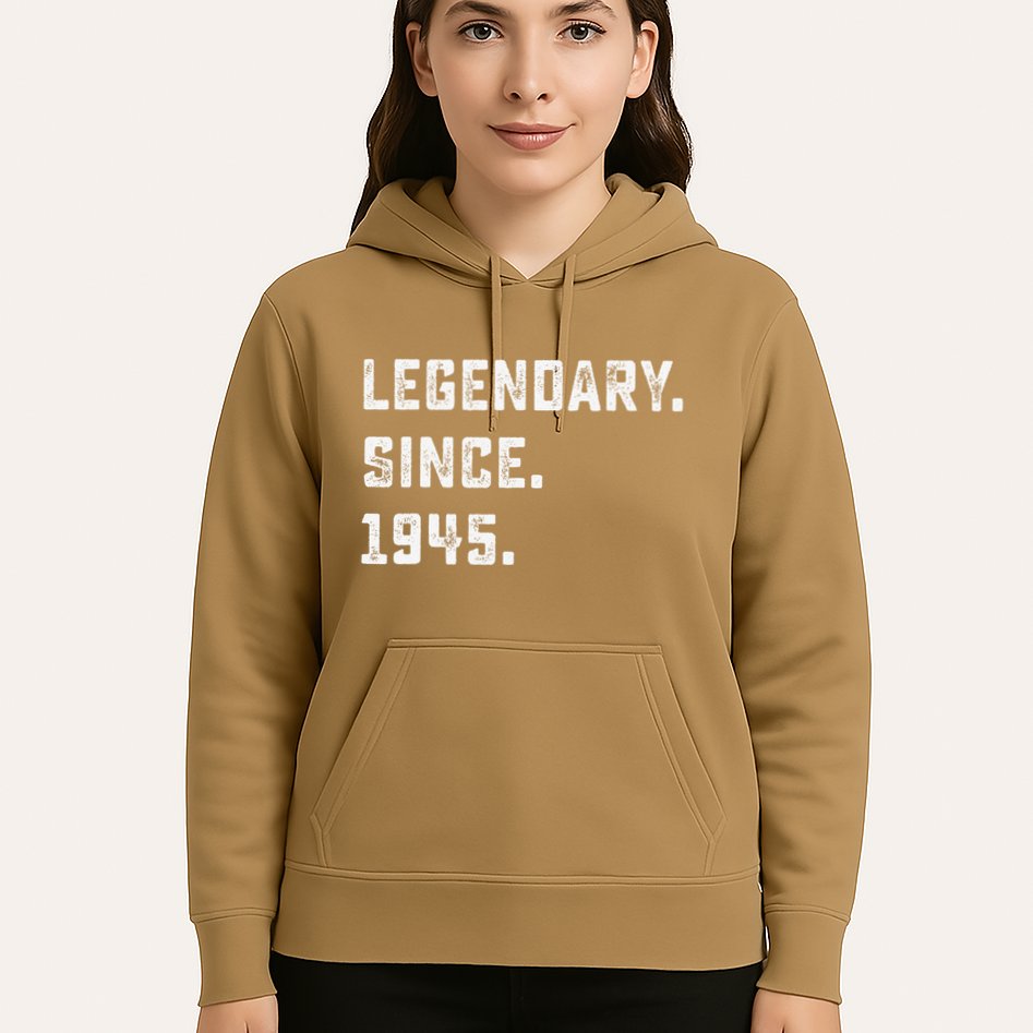 Legendary Since 1945 78th Birthday Gift For 78 Years Old Hoodie