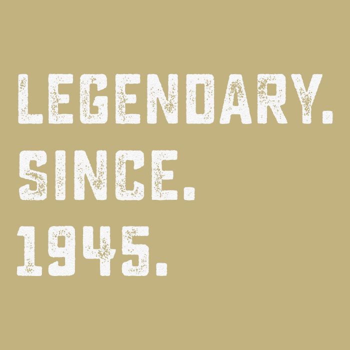 Legendary Since 1945 78th Birthday Gift For 78 Years Old Hoodie