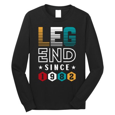 Legend Since 1982 40th Birthday Celebration Long Sleeve Shirt