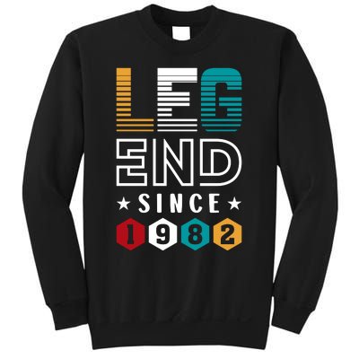 Legend Since 1982 40th Birthday Celebration Sweatshirt