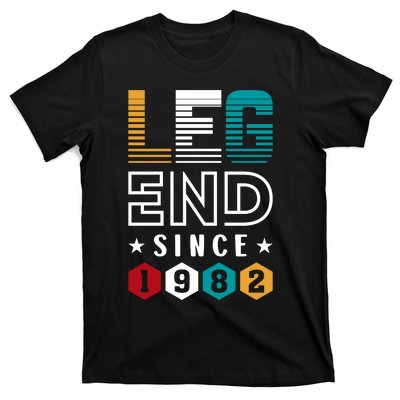 Legend Since 1982 40th Birthday Celebration T-Shirt