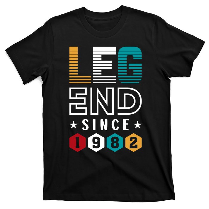 Legend Since 1982 40th Birthday Celebration T-Shirt