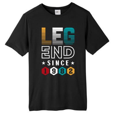 Legend Since 1982 40th Birthday Celebration Tall Fusion ChromaSoft Performance T-Shirt