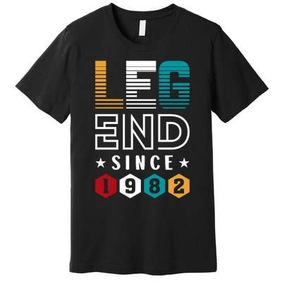 Legend Since 1982 40th Birthday Celebration Premium T-Shirt