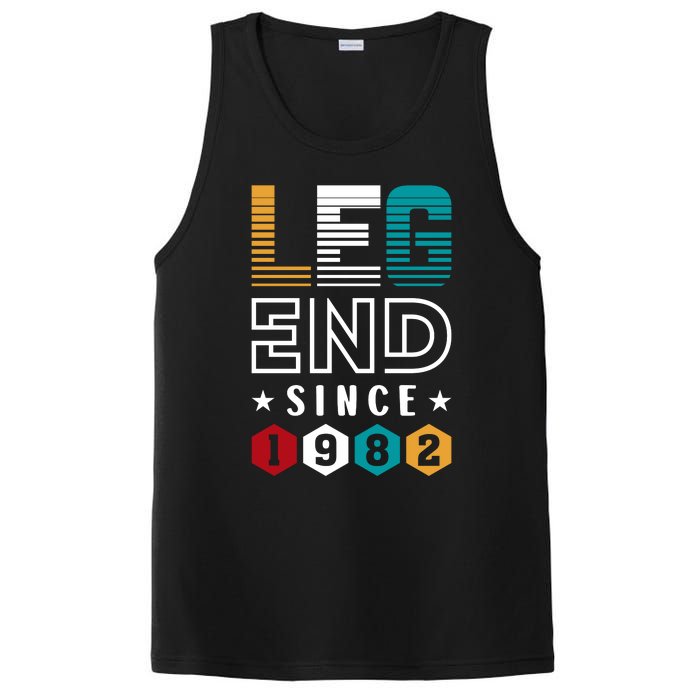 Legend Since 1982 40th Birthday Celebration PosiCharge Competitor Tank