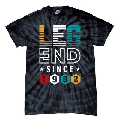 Legend Since 1982 40th Birthday Celebration Tie-Dye T-Shirt