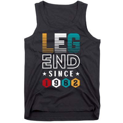 Legend Since 1982 40th Birthday Celebration Tank Top