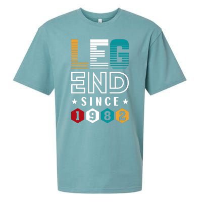 Legend Since 1982 40th Birthday Celebration Sueded Cloud Jersey T-Shirt