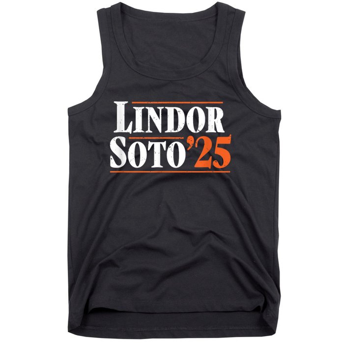 Lindor S.Oto 25 New York Fan Merch Tank Top