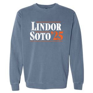 Lindor S.Oto 25 New York Fan Merch Garment-Dyed Sweatshirt