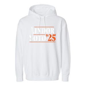 Lindor S.Oto 25 New York Fan Merch Garment-Dyed Fleece Hoodie