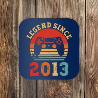 Legend Since 2013 10 Year Retro Vintage Gaming 10th Birthday Coaster