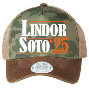 Lindor Soto 25 New York Fan Legacy Tie Dye Trucker Hat