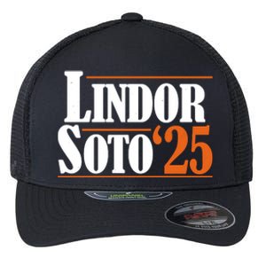 Lindor Soto 25 New York Fan Flexfit Unipanel Trucker Cap