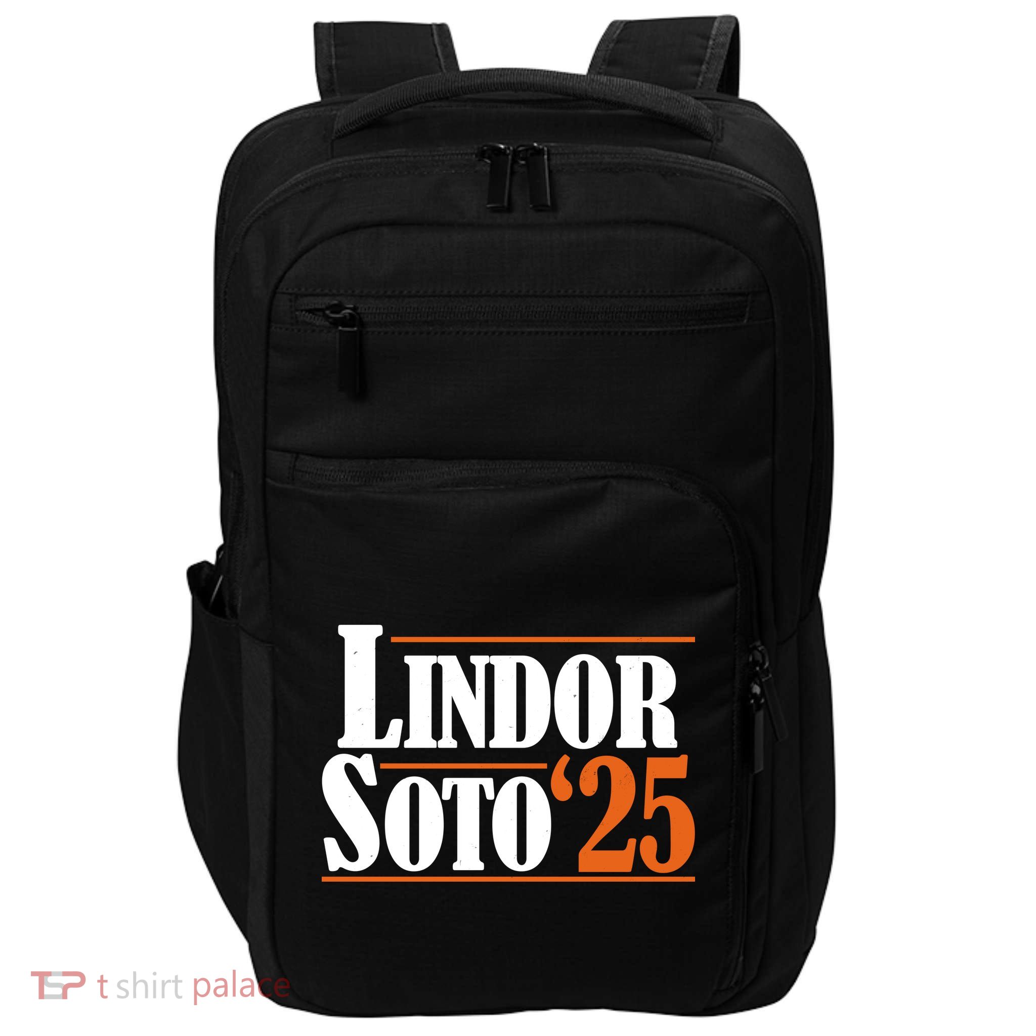 Lindor Soto 25 New York Fan Impact Tech Backpack
