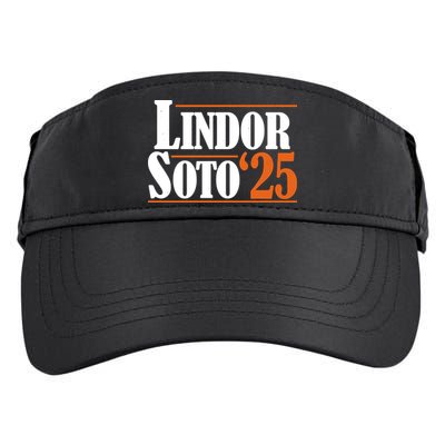 Lindor Soto 25 New York Fan Adult Drive Performance Visor