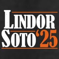 Lindor Soto 25 New York Fan Trucker Hat