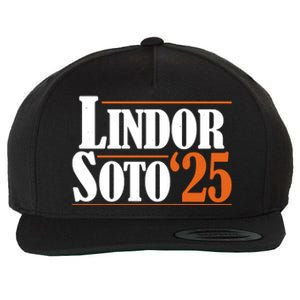 Lindor Soto 25 New York Fan Wool Snapback Cap