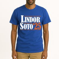 Lindor Soto 25 New York Fan Tall T-Shirt