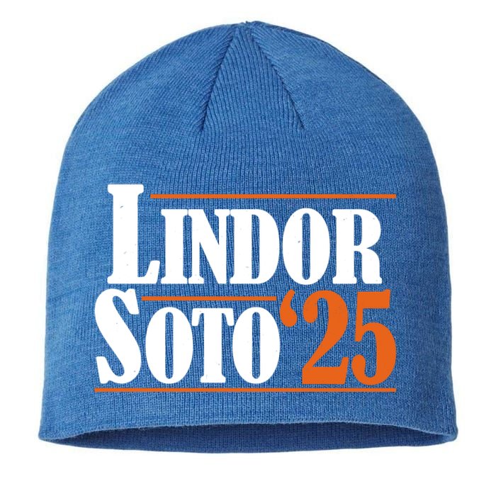 Lindor Soto 25 New York Fan Sustainable Beanie