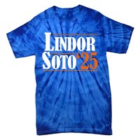 Lindor Soto 25 New York Fan Tie-Dye T-Shirt