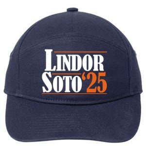 Lindor Soto 25 New York Fan 7-Panel Snapback Hat