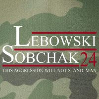 Lebowski Sobchak 2024 This Aggression Will Not Stand Man Legacy Tie Dye Trucker Hat