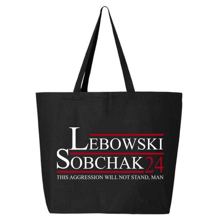 Lebowski Sobchak 2024 This Aggression Will Not Stand Man 25L Jumbo Tote