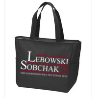 Lebowski Sobchak 2024 This Aggression Will Not Stand Man Zip Tote Bag