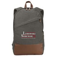 Lebowski Sobchak 2024 This Aggression Will Not Stand Man Cotton Canvas Backpack