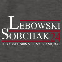 Lebowski Sobchak 2024 This Aggression Will Not Stand Man Vector Backpack