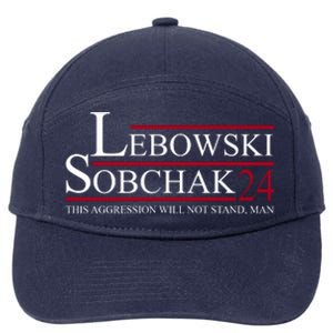 Lebowski Sobchak 2024 This Aggression Will Not Stand Man 7-Panel Snapback Hat