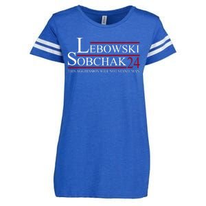 Lebowski Sobchak 2024 This Aggression Will Not Stand Man Enza Ladies Jersey Football T-Shirt