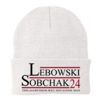 Lebowski Sobchak 2024 This Aggression Will Not Stand Man Knit Cap Winter Beanie