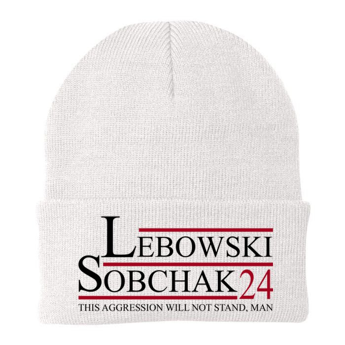 Lebowski Sobchak 2024 This Aggression Will Not Stand Man Knit Cap Winter Beanie