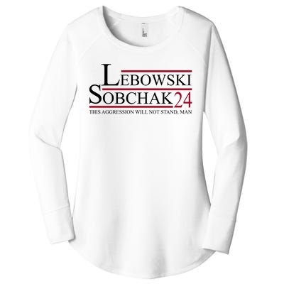 Lebowski Sobchak 2024 This Aggression Will Not Stand Man Women's Perfect Tri Tunic Long Sleeve Shirt