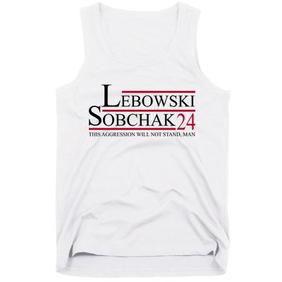 Lebowski Sobchak 2024 This Aggression Will Not Stand Man Tank Top