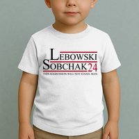 Lebowski Sobchak 2024 This Aggression Will Not Stand Man Toddler T-Shirt