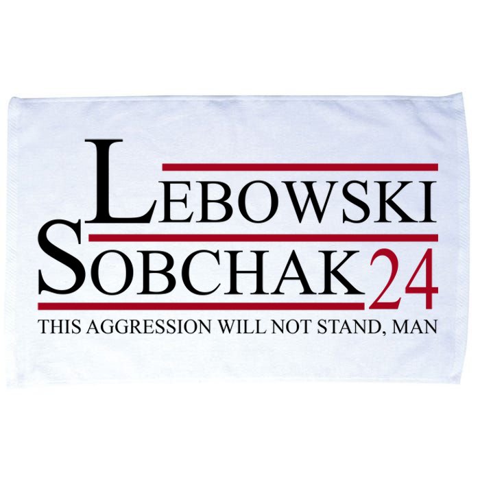 Lebowski Sobchak 2024 This Aggression Will Not Stand Man Microfiber Hand Towel