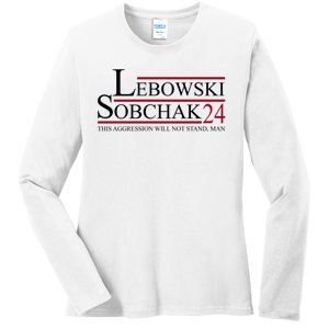 Lebowski Sobchak 2024 This Aggression Will Not Stand Man Ladies Long Sleeve Shirt