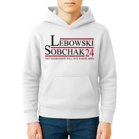 Lebowski Sobchak 2024 This Aggression Will Not Stand Man Kids Hoodie