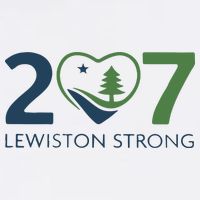 Lewiston Strong 207 Fundraiser Maine Flag In Heart Sustainable Bucket Hat