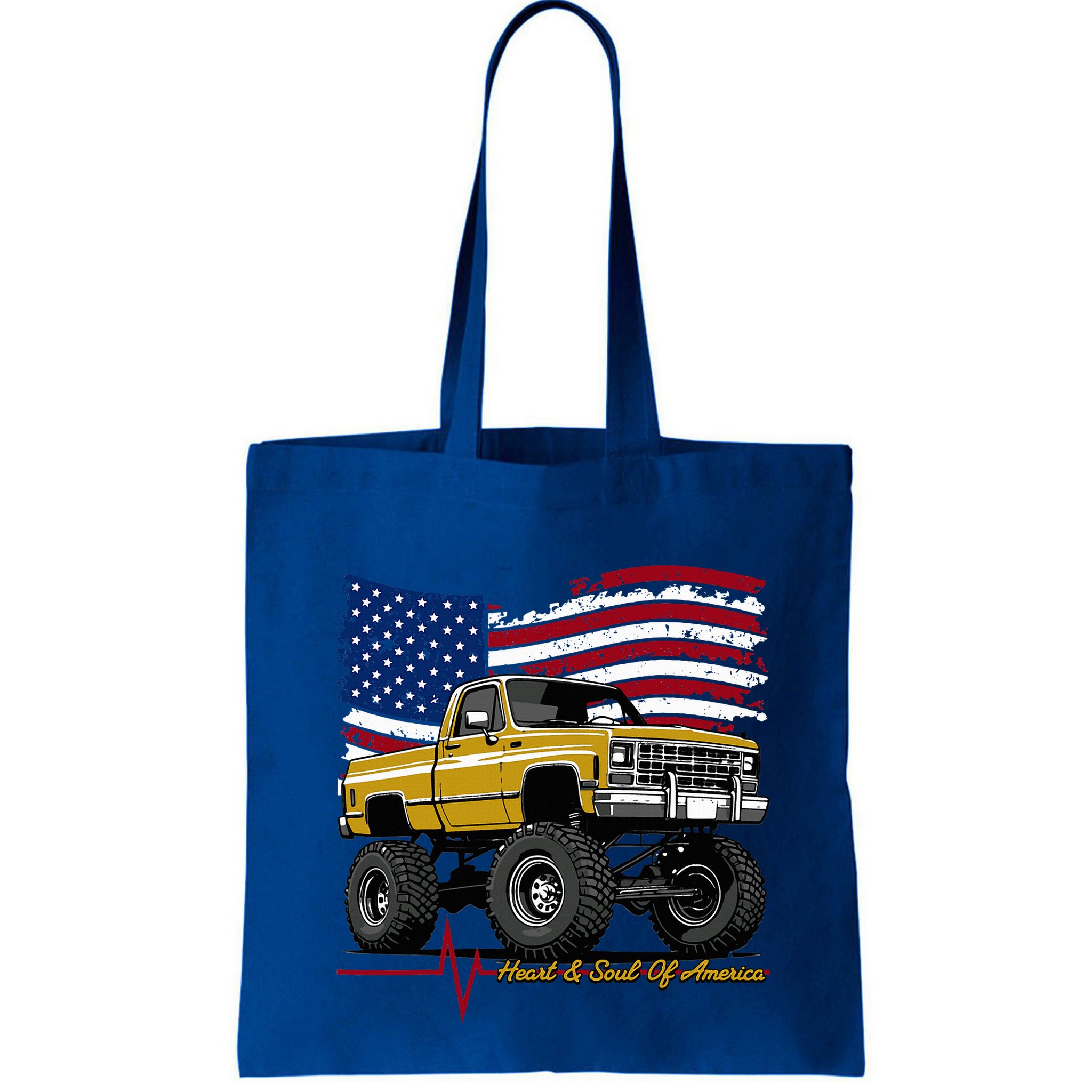 Lifted Squarebody 4wd Classic American Pickup Truck Bag
