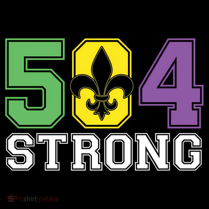 Louisiana Strong 504 Nola Strong Long Sleeve Tank Top