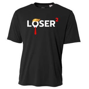 Loser Squared Anti Trump 2024 Nope Not Again Cooling Performance Crew T-Shirt