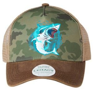 Leaping Shark Attack Legacy Tie Dye Trucker Hat