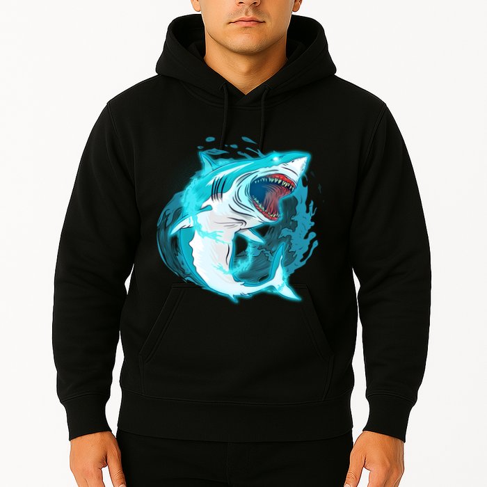 Leaping Shark Attack Hoodie