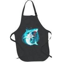 Leaping Shark Attack Apron