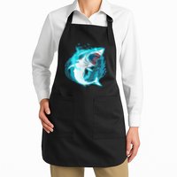 Leaping Shark Attack Apron