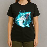 Leaping Shark Attack T-Shirt